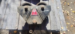 SAGINAW SAFE-T-LUG 43823 CIGNYS 1 1/2 Ton WRAPAROUND Ball Bearing Hoist Trolley