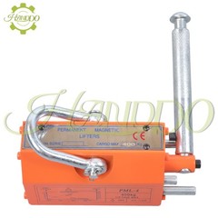 Permanent Magnetic Lifter Lifting Magnet 880 lbs/400 kg 2.5 Safety Factor Orange