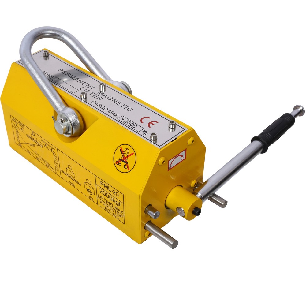 4400 lbs/2000 kg Heavy Duty Permanent Magnetic Lifting Plate