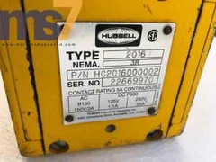 HUBBELL 2016 PUSH BUTTON STATION WEATHERPROOF REMOTE CONTROL PENDANT #1