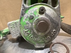 Chance Hoist 1 Ton Hot Stick Ratcheting Strap Hoist. Item ID #41 Used Surplus