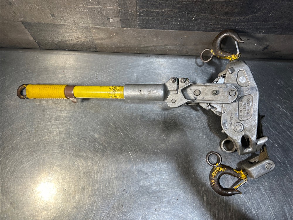 Lug-All Hoist Lincoln Precision Model 2 Spec 1500lb Single Rig 3000lb Double Rig