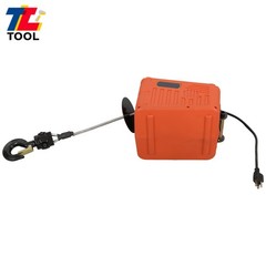 1100lbs 1500W 3in1 Portable Electric Hoist Winch Wire & Wireless Remote Control