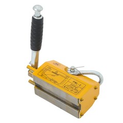 Magnetic Lifter 440lbs Lifting Capacity 2.5 Safety Factor Yellow Magnetic Crane