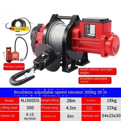 220V Electric Hoist Lifting Crane Brushless Speed Converter Hoist Small Hoist