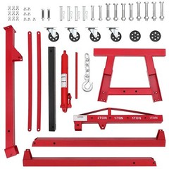 Folding Hydraulic Engine Crane 2 Ton Engine Hoist ,Heavy Duty Picker Hoist Lift
