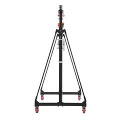 VEVOR Adjustable Gantry Crane 2200 lbs 95.7-142.9 in with Manual Trolley Hoist