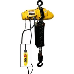 NEW! OZ Lifting 1 Ton, Electric Chain Hoist, 10′ Lift, 13 FPM, 110V!!