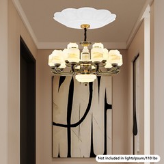 Ceiling Mount Chandelier Decor Cover Chandelier Hoist Lifter Cover 50 kg/110 lbs