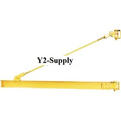 NEW! Top-Braced Wall Mounted Jib Crane-12 Ft-2,000 Lb. Capacity!!