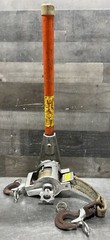 Chance Hoist 1 Ton Hot Stick Ratcheting Strap Hoist. Item ID #34. Used Surplus