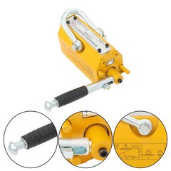 Magnetic Lifter Lifting Magnet 880lbs/400kg Pulling Capacity 2.5 Safety Factor