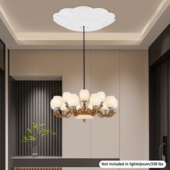 150 kg/330lbs Chandelier Decorative Cover Ceiling Chandelier Hoist Lifter Cover