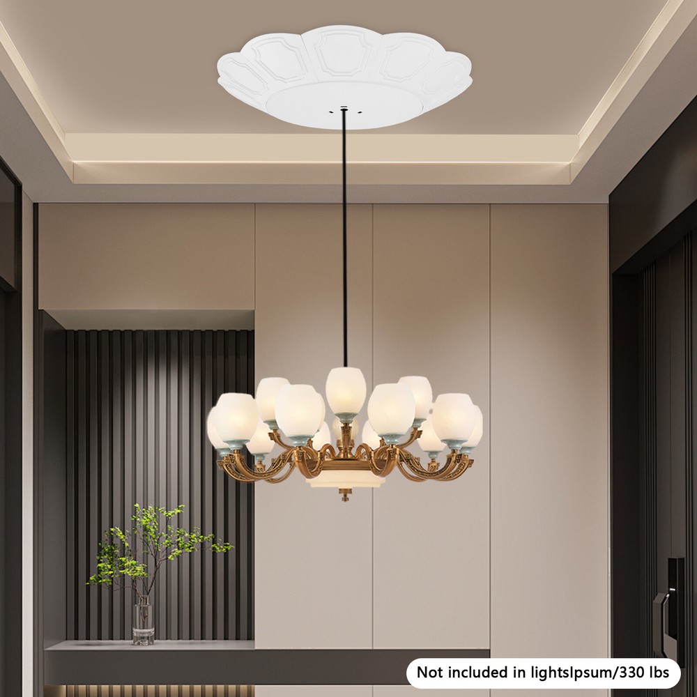 Ceiling Chandelier Decorative Cover Chandelier Hoist Lifter Cover 150 kg/330lbs