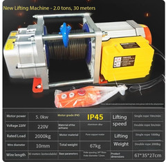 Electric Winch Hoist Electric Hoist Winch Heavy Duty Lifting Crane 220V/380V