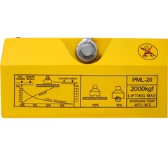 4400 lbs/2000 kg Heavy Duty Permanent Magnetic Lifting Plate