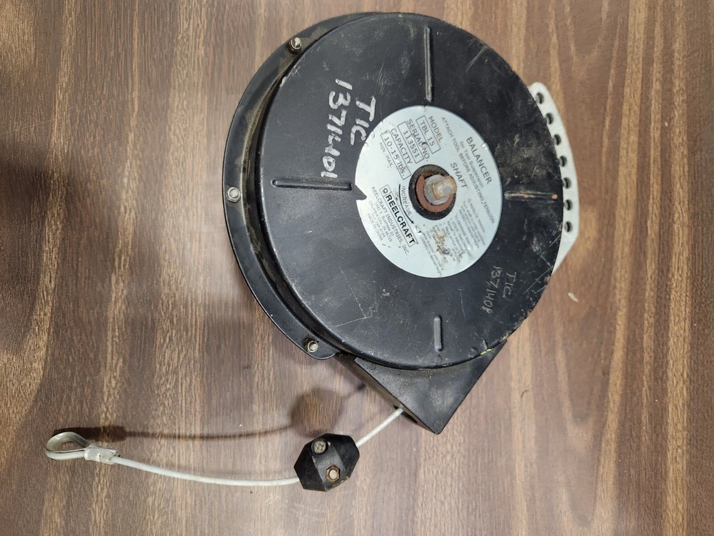 REELCRAFT TBL-15 HEAVY DUTY BALANCER WITH RATCHET LOCK REEL