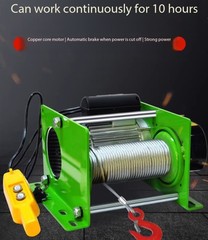 Quick-Lifting Electric Hoist 220V Wireless Remote Control Home Use Crane