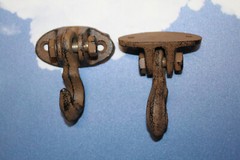 CRANE HOIST WALL HOOK,PLANT HOOK,GARDEN DECOR,ALL OCCASION GIFT,BATH DECOR, N-36