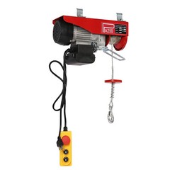 550LBS Electric Hoist Winch Engine Crane with Wireless 110V