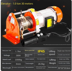 Electric Winch Hoist Electric Hoist Winch Heavy Duty Lifting Crane 220V/380V