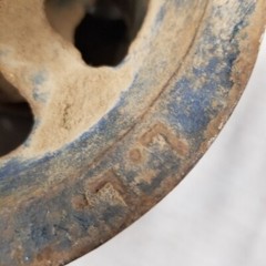 Chrisholm Moore Towanda NY USA Blue Boy 6″ Differiential Hoist Half Ton Pulley
