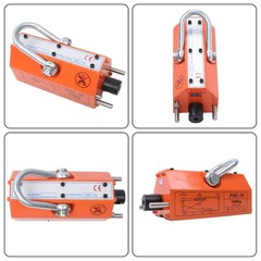 Magnetic Lifter Lifting Magnet Neodymium Hoist 2200Lbs/1000kg 2 Safety Factor