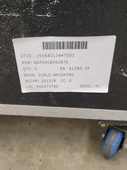 Porta-Weigh X-Plus MSI-4300 30,000 X 10 lbs Portable Hanging Crane Scale
