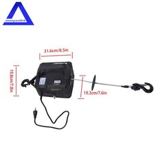500-B 2in1 Portable Electric Hoist Winch 1100lbs Wireless Remote Control 1500W