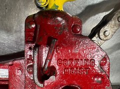 Coffing Hoist 1 Chain-1 1/2 Ton 2 Chain-3 Tons Chain Hoist Used Surplus. ID #6