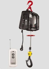 Miniature Electric Hoist 220V Crane Portable Remote Control Home Lift