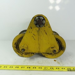 Budgit No. 82 Manual Push Pull Hoist Trolley 2″ To 4-3/4″ Flange 2000lb Capacity