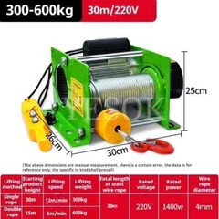 Small Winch Electric Wireless Remote Control Fast Heavy Duty Lifting Crane