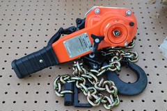 CM BANDIT BAN15005 RATCHET LEVER HOIST 1- 1/2 TON CAPACITY – 5 FT LIFT