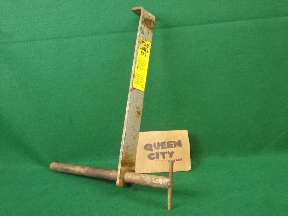 Hold Down Bar for industrial contractor lift/manlift/drywall cart? Sumner?