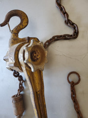 EATON YALE 3/4 Ton Pul -Lift Lever Hoist Chain COME-ALONG