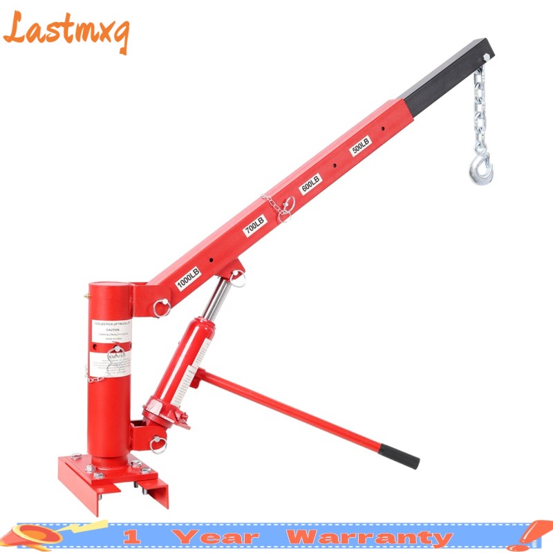 1000lbs Capacity Pickup Truck Extra Hoist Lift Load Jib Crane Base Mounted