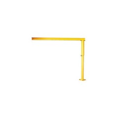 NEW! Light Duty Floor Crane 4S0012 500 Lb. Cap. 8′ Span 12′ Under Beam Height!!