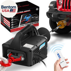 3 in 1 Electric Hoist Winch 1,100Lb Wireless Remote Control, Cable Remote Contro