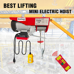 Electric Hoist 2 in 1,1760Lbs Electric Hoist Winch with 98Ft Wireless Control&Wi
