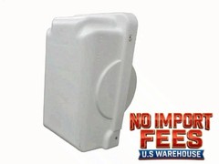Hefty Hoist 8500 Flat Plate Boat Lift Motor Clamshell Cover White Plastic
