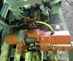 Yale Load King Electric 1 Ton Hoist 220 Volts 7.6 Amps 60 Cycle