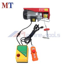 PA600 1320 lbs 110V Mini Electric Hoist 328 ft Wireless & 14 ft Wired Remote