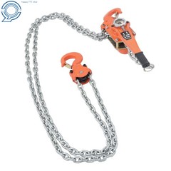 10FT Lifter Block Chain Hoist G80 Alloy Steel Ratchet Hoist 13200lb Capacity