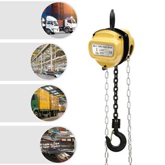 1 Ton 9.84ft Chain Puller Block Chain Lift Hoist Hand Tools Chain Lifting + Hook