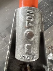 Chance Hoist 1 Ton Hot Stick Ratcheting Strap Hoist. Item ID #38. Used Surplus
