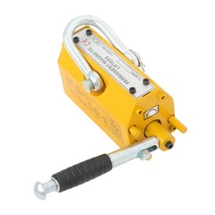 880 lbs Magnetic Lifter 2.5 Safety Factor Magnet Lifting Hoist Crane Yellow