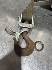Chance Hoist 1 Ton Hot Stick Ratcheting Strap Hoist. Item ID #57 Used Surplus