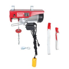 1320lbs Electric Hoist & Wireless Remote Control, 40ft/20ft Lifting Height 110V