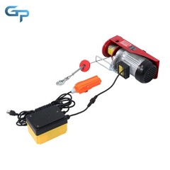 1320 lbs Electric Lift Hoist Wireless + Wired Dual Control for Warehouse Factory